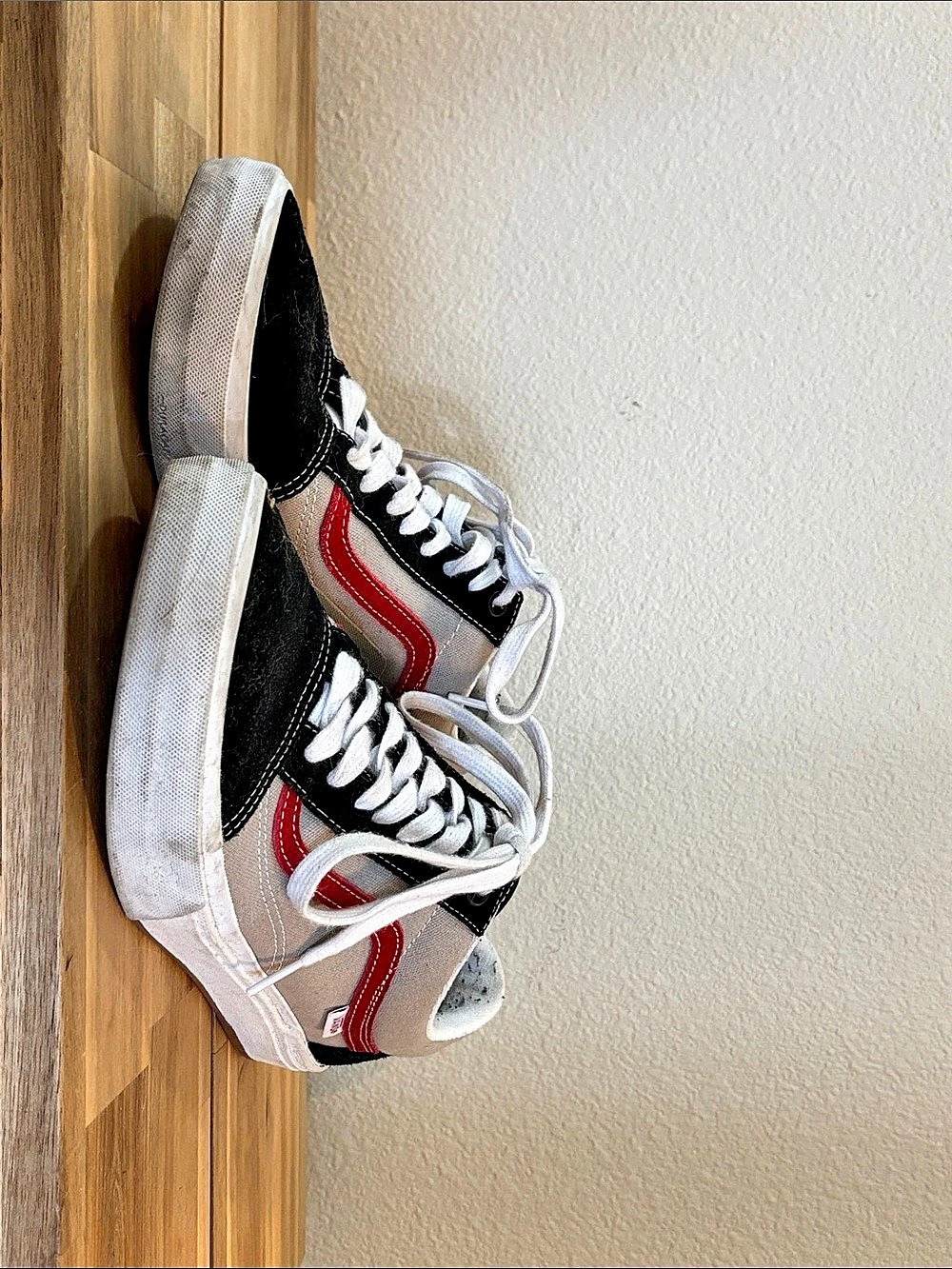 Vans Professional BMX Shoe Sneakers Black & Red US 11